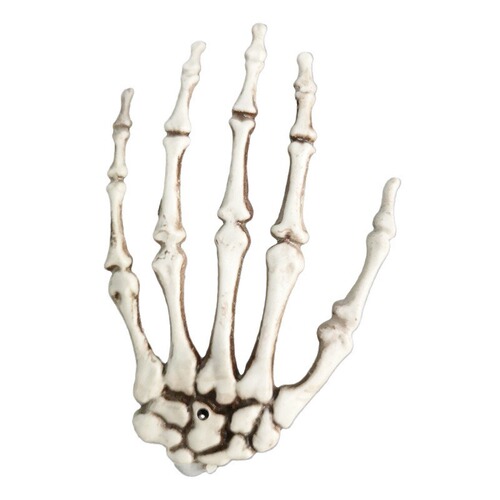 Halloween ghost hands horror decoration props skeleton hand claws skeleton pendant ornaments plastic toy claws wholesale