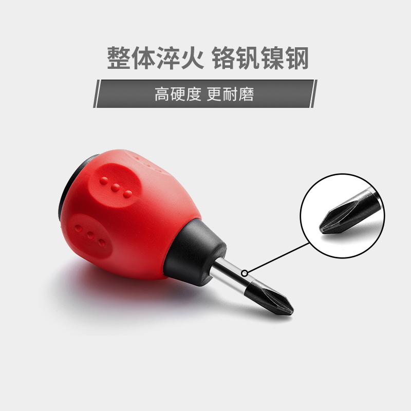 Jetco Tool Cruce Destornillador de vástago blando Cruce con destornillador doméstico magnético Destornillador ST