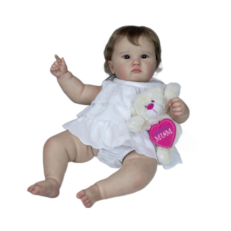 NPK60 cm simulación niña bebé Charlotte muñeca renacida suministro de comercio electrónico transfronterizo
