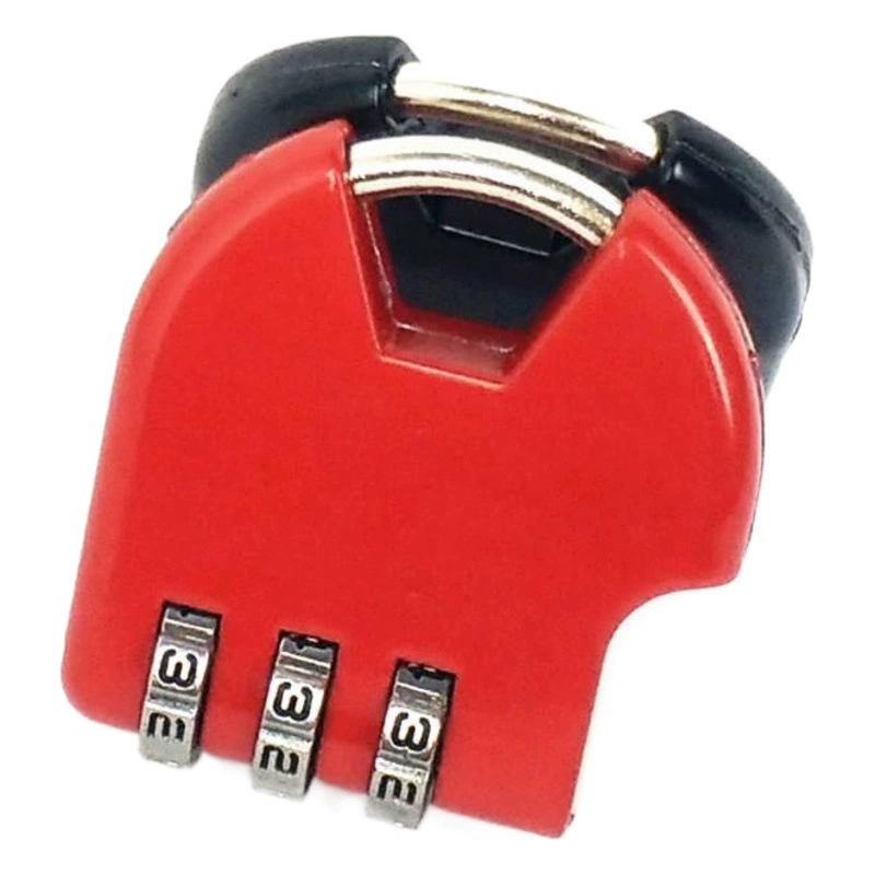 Миниатюрный металлический замок-комбинация 105 для чемоданов, небольшой навесной замок для студентов, дома, спортзала, ящиков, с мультяшным дизайном