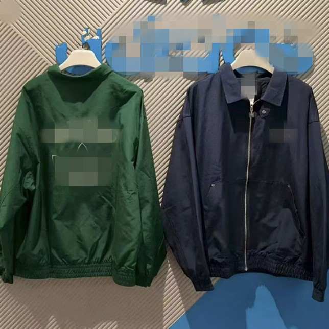 Spring and Autumn Jacket for Men 2026 New Style with Large Logo on the Back and Turn-Down Collar Kc0135