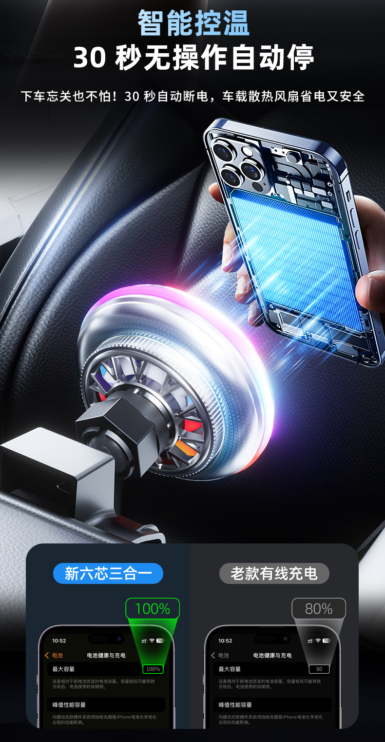 Suitable for Haval H2Sh4H5H6H7H9 Special Car Navigation Air-Cooled Magnetic Mobile Phone Holder