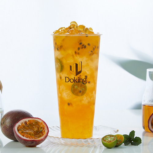 Frozen Passion Fruit Puree, Fresh Frozen Fruit Pulp Jam, Freshly Squeezed Non-Condensed Milk Tea Shop Juice Beverage Raw Materials