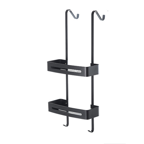 Shower Room No-Hole Shelf Bathroom Toilet Wall-Hanging Shower Room Hanging Basket Bathroom Washroom Hygiene Products Storage