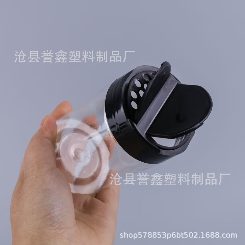Spot Wholesale Pet Butterfly Lid Plastic Jar Sprinkler Bottle Seasoning Bottle 55 /65 Caliber Plastic Sealed Jar Spot Wholesale Pet Butterfly Lid Plastic Jar Sprinkler Bottle Seasoning Bottle 55 /65 Caliber Plastic Sealed Jar