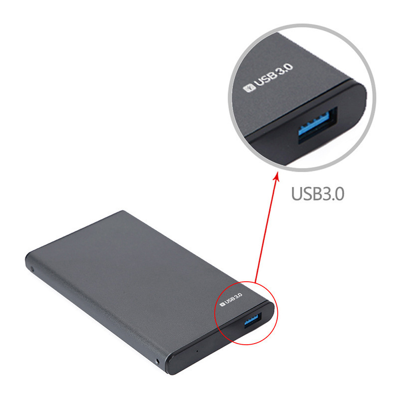 Usb3.0高速ハードディスクケースはssdソリッドステートドライブ2.5インチsata外付けhddケースに適しています|undefined