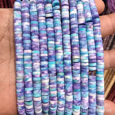 Natural Stone 3*6mm Round Edge Right Angle Wheel Beads Spacer Beads Loose Beads Semi-Finished DIY Jewelry Handmade Materials Wholesale (Zərgərlik ara hissələri) - no-1-optimized-color-36mm-about-168-pieces-per-piece