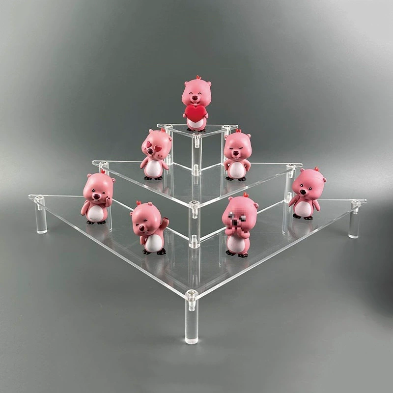 L-образная прозрачная акриловая модель руки, слепая коробка, подставка для дисплея, трехслойная парфюмерная помада, ювелирная лестница, стеллаж для хранения