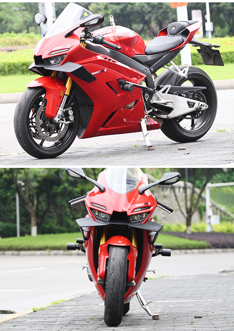Suitable for Zhang Xue 820Rr Bumper Spring Buffer Racing Bar Motorcycle Front Guard Bar Anti-Fall Bar Modification Accessories