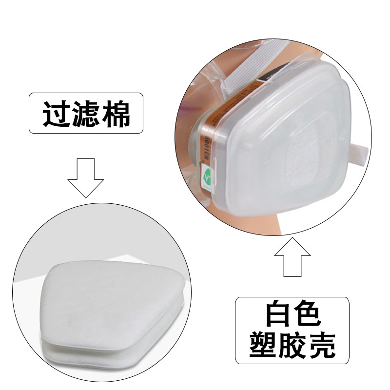 Anti-virus máscara industrial de Gas químico decoración anti-formaldehído neblina pintura en aerosol pesticida máscara anti-virus transparente