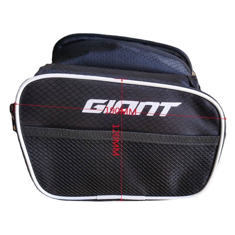Mountain Bike Front Beam Bag, Bicycle Zipper Bag, Road Bike Saddle Bag, Bicycle Cosmetics Bag Tool Bag
