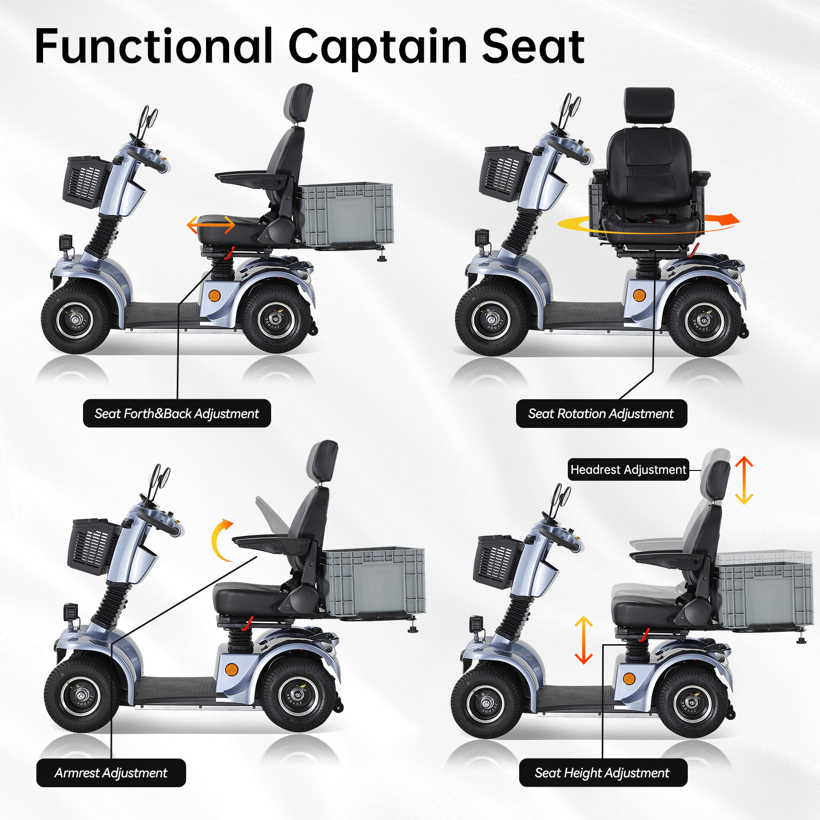 Source Manufacturer Exports Elderly Mobility Vehicles, Four-Wheel Electric Vehicles, Camping Vehicles, Folding Delivery Vehicles, Electromagnetic Brakes