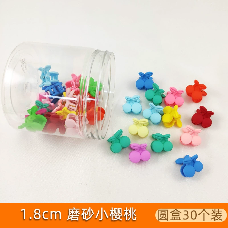 Прозрачная корейская пластиковая милая заколка для принцессы, matte crab pin, 2 см