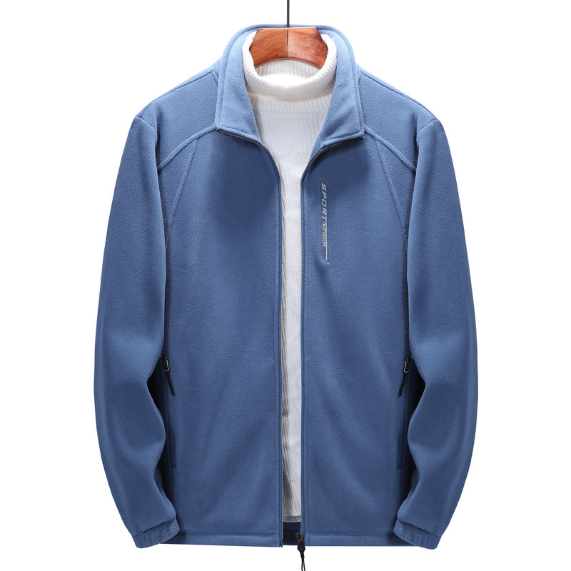 Hombres y mujeres al aire libre chaqueta de terciopelo de invierno caliente chaqueta de terciopelo de grano más terciopelo grueso a prueba de viento chaqueta casual image 9