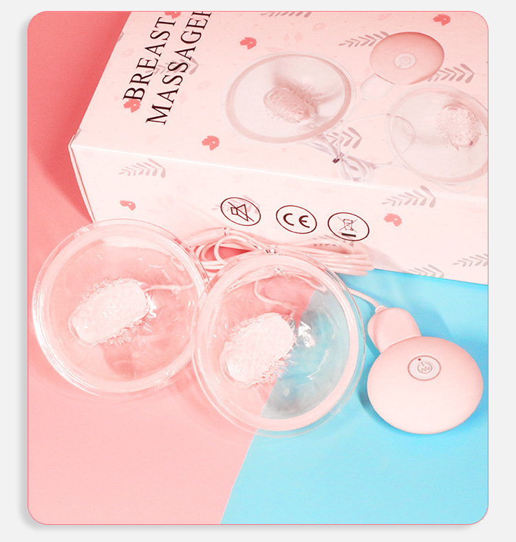 Breast Massager with Remote Control, Rechargeable Adult Couple Toy — detail image 8