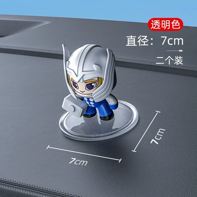 Anti-slip mat car dashboard mat - transparentdiameter-7cm2-pack-nano-anti-slip-mat