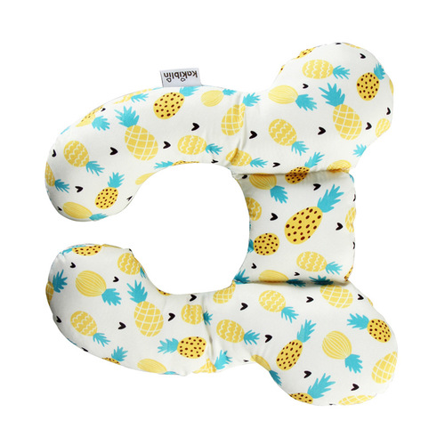 Baby Stroller Fixed Head Pillow Car Seat Sleeping Neck Pillow Two Corner Flower Pillow Wholesale