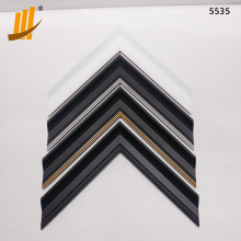 现代简约中古风纯黑色油画框 装饰画框线条 5535