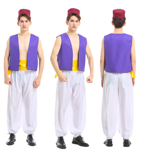 One Thousand and One Nights Aladdin and the Prince of the Magic Lamp Clothes Performance Animation Stage Costumes
