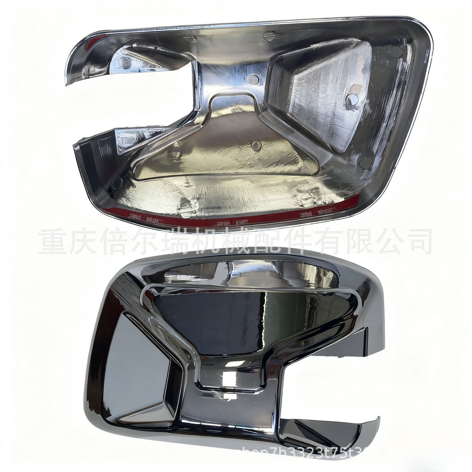 Bierui fábrica de revestimiento al por mayor del espejo retrovisor de motocicleta anti-rascar modificación original reemplazo de la carcasa del espejo retrovisor