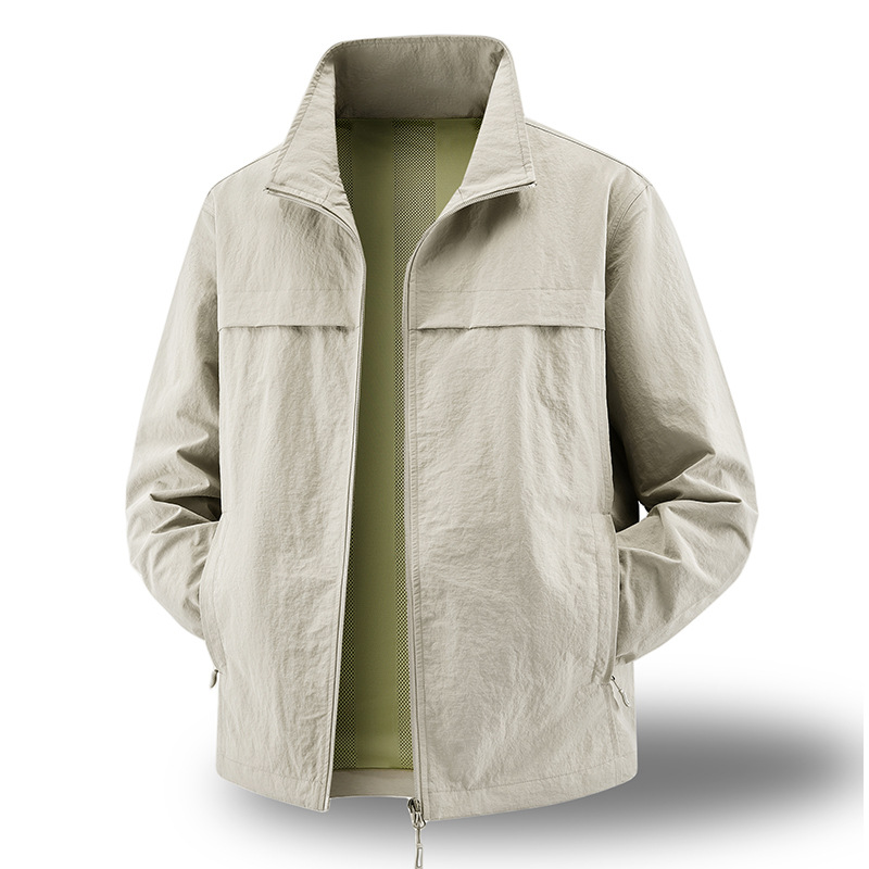 New Jeep-Style Men's Windbreaker Sports Jacket Cross-Border Cycling Clothing Casual Foreign Trade Men's Clothing Romon Stand Collar Waterproof Windproof New Jeep-Style Men's Windbreaker Sports Jacket Cross-Border Cycling Clothing Casual Foreign Trade Men's Clothing Romon Stand Collar Waterproof Windproof