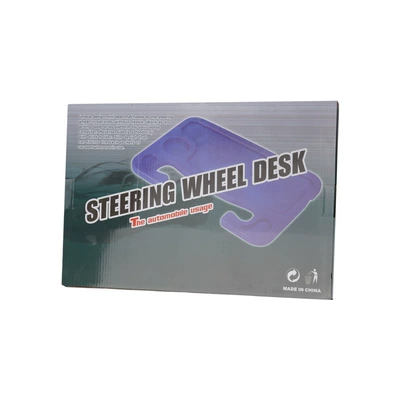 steering wheel dining table car: Car table board - packaging-large-black