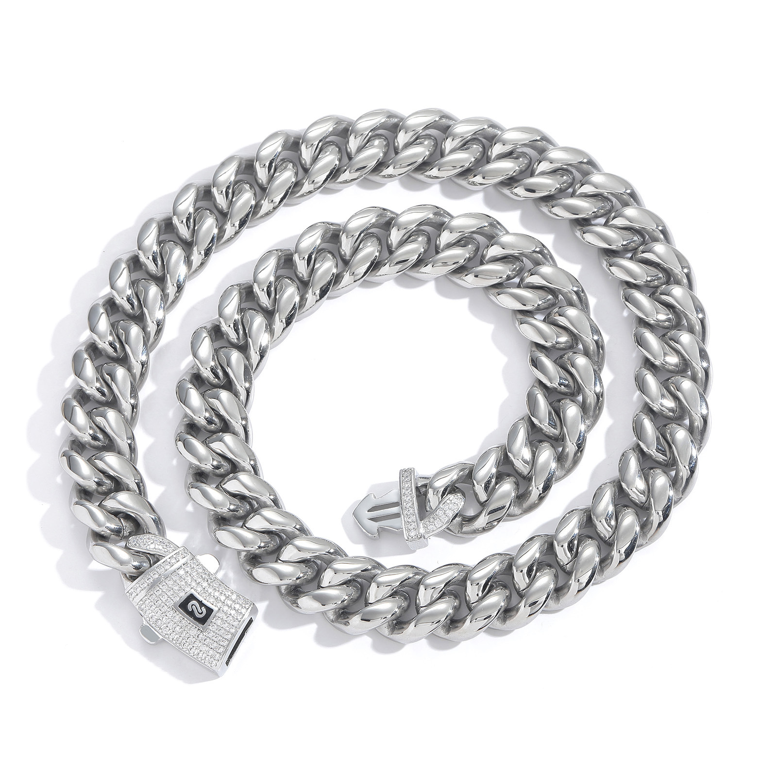 Acero Inoxidable 304 Cobre Chapado En Oro De 14 Quilates. Casual Estilo Simple Enchapado Embutido Geométrico Circón Pulsera Collar display picture 9