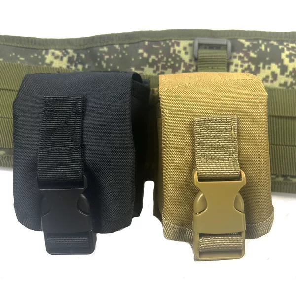 Outdoor Tactical Molle Grenade Accessory Bag, Multi-Functional Accessory Bag, Vest Belt Tactical Hanging Bag, Single Bag