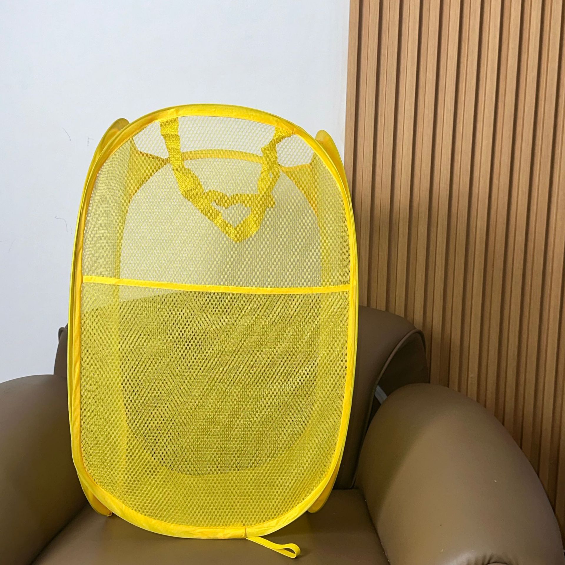 네 개의 그물 노란색(사이드 포켓 포함)
