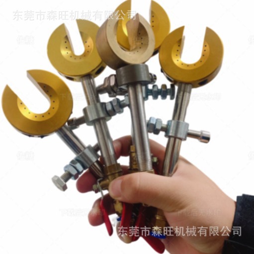 厂家出售 押出机引取机活动水槽专用 三段消音铜吹风嘴尼龙单双头