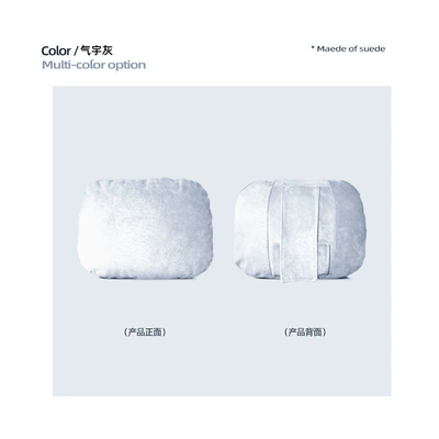 Pillows, Moisture-Absorbent and Breathable, Headrest - upgraded-strap-adjustment-model-qiyu-gray-headrest