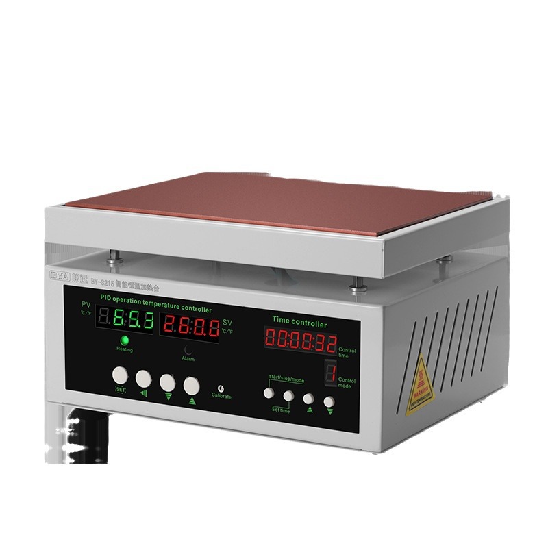 tabla de calefacción de ajuste de temperatura de tiempo avanzado inteligente de doble temperatura industrial PCB placa de calefacción comercial para laboratorio de soldadura por reflujo