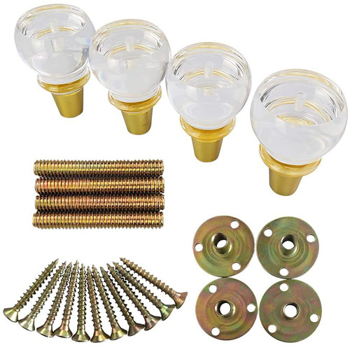 Transparent acrylic sofa legs, dining table legs, cabinet legs, bed legs, table legs, crystal hardware legs, chair legs