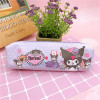 Cartoon capacious polyurethane pencil case, storage bag for elementary school students