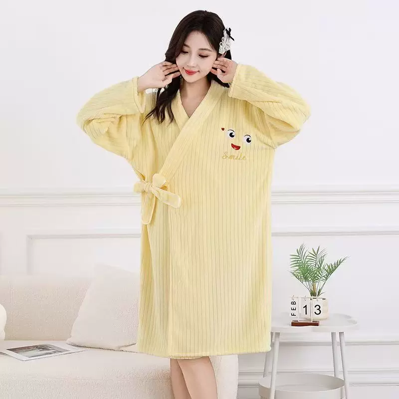 ✅浴巾式女浴袍可穿可裹大码家用洗澡女士速干吸水浴裙纯棉2025新