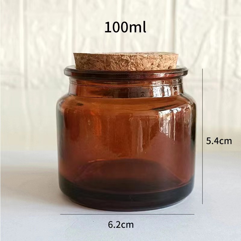 Taza de vela de vidrio de aromaterapia de colores Taza vacía Candelabro multicolor Tarro de vela Tarro vacío Taza de vela Candelabro de vidrio