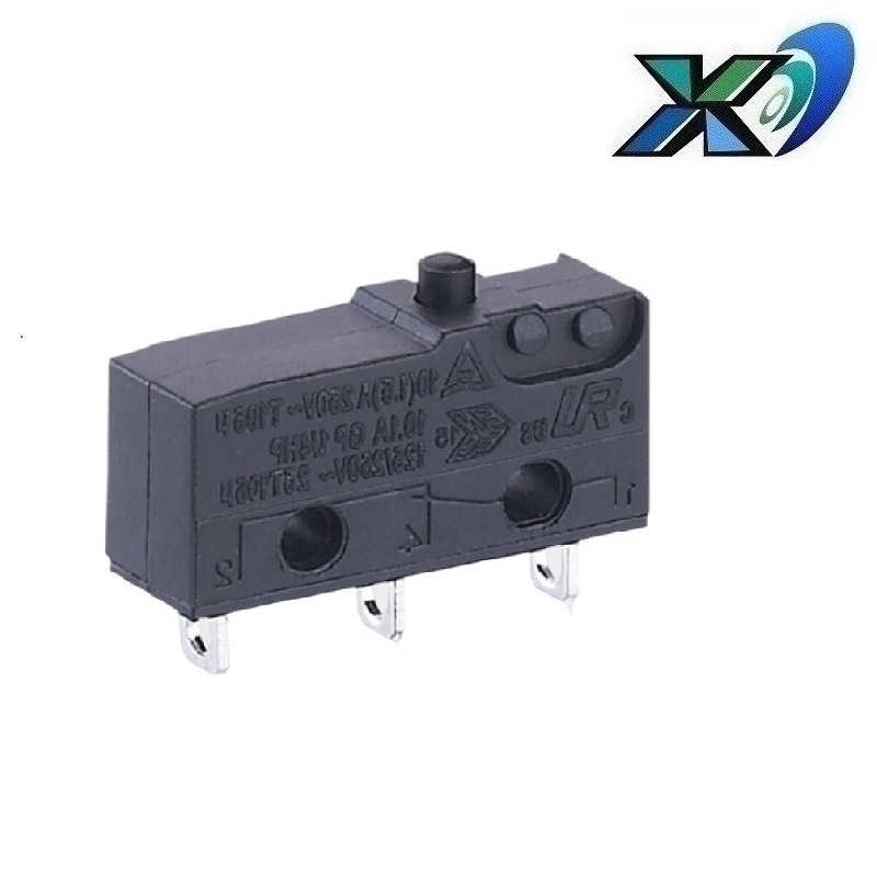 감지 스위치 고출력 원형 핸들 마이크로 스위치 간격 7.5mm 고전류 터치 스위치 원형 핸들 125V