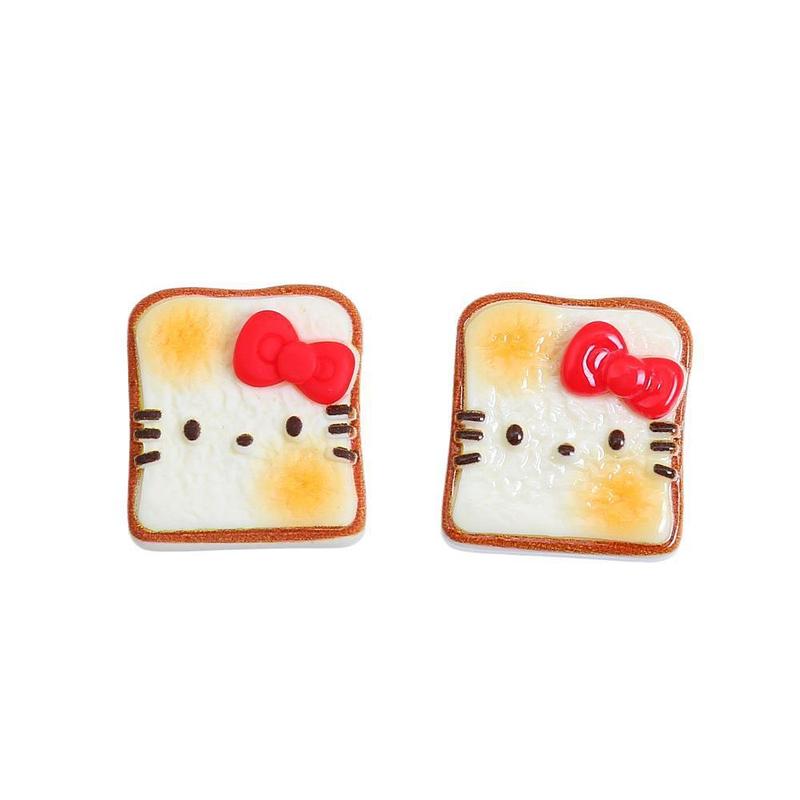 创意小猫吐司食玩手工diy自制饰品配件奶油胶树脂小配件材料批发|undefined