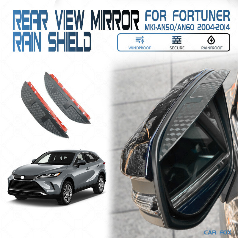 Rear view mirror rain shield for Toyota Rear view mirror HARRIER