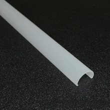 灯罩线条灯外壳挤出灯外壳日光灯灯管半圆乳白灯垒德株