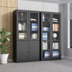 オフィス収納資料ファイル証明書黒色ファイルキャビネット職員寮更衣室鉄製収納更衣室