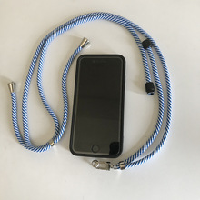 180+色现货1.6米6mm斜挎脖带安全扣挂绳适用苹果三星OPPO等手机壳