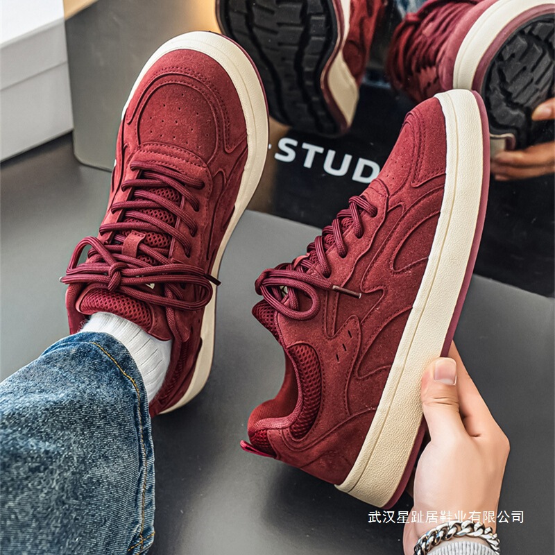 Men's Trendy Shoes 2025 Autumn Loafers Niche Design Original Hong Kong Style Canvas Shoes High-End Stylish Sneakers for Men