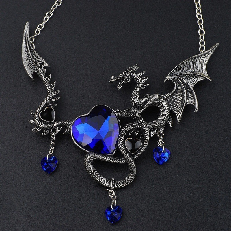 Close-up of Dragon Necklace