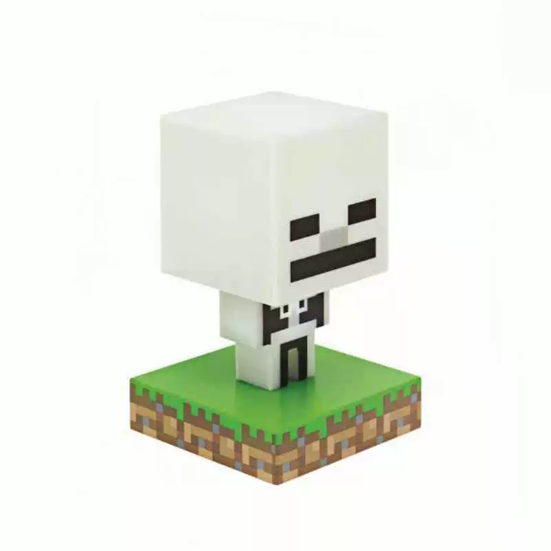 Ночник-лягушка (Minecraft) Fox Lamp и мини-фигурки — батарейка LED, декоративный, 14×8×10 см