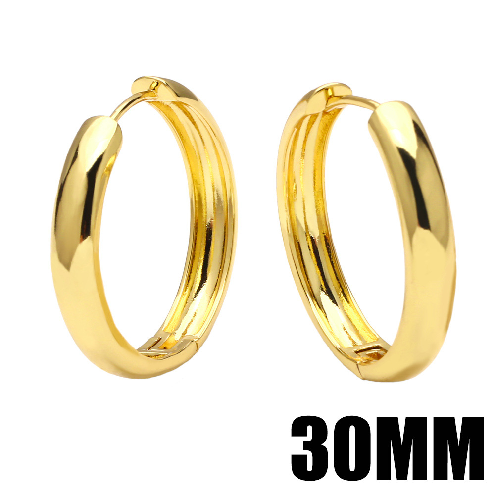 Earrings Classification Fashion Geometric Plating Copper 18k Gold Plated Earrings
