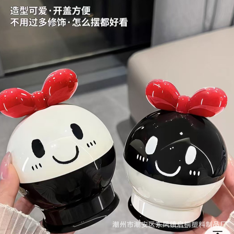 軽くて豪華な新型のつまようじ筒の家庭用客間の綿棒の箱の高い顔の値のかわいい創意の高級なつまようじの収納箱|undefined