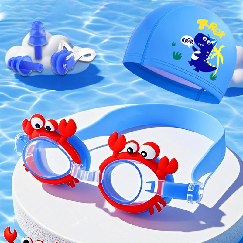 Gafas de Natación Infantil de PC Impermeable y Antivaho para Piscina image 9