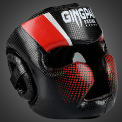 Professional boxing helmet full protection headgear head protector Muay Thai kickboxing face shield face protector adult children protective gear fighting cap