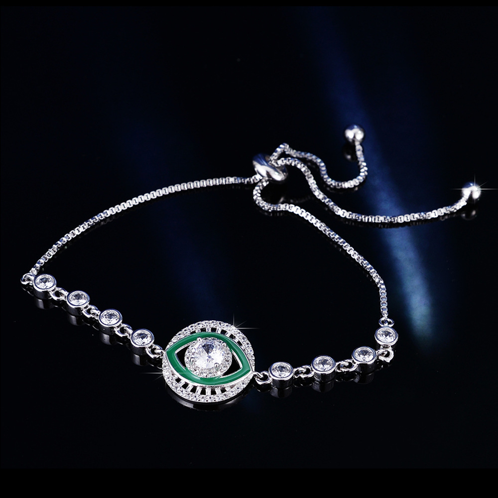 Red String Lucky Evil Eye Bracelet Handmade Protection Jewelry_voghion.com